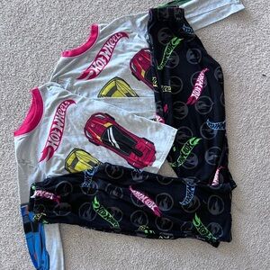 Mattel Hot Wheels matching pajamas sets for twins